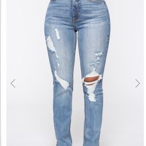 High rise curvy wide bootcut jeans